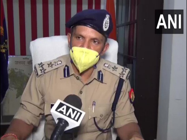 Subhash Chandra Dubey, DIG Azamgarh speaking to ANI on Tuesday. (Photo/ANI)