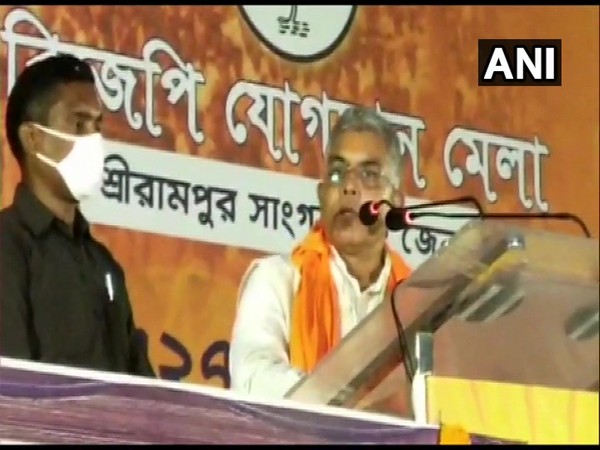 BJP's West Bengal unit chief Dilip Ghosh (Photo/ANI)