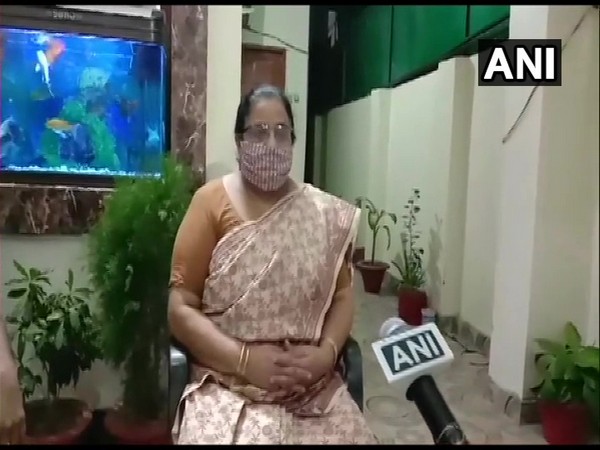 Bihar State Women Commission President Dilmani Mishra speaking to ANI on Wednesday. (Photo/ANI)