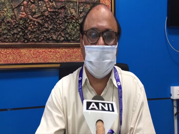 Bagdogra airport director Subramani P speaking to ANI on Wednesday. Photo/ANI