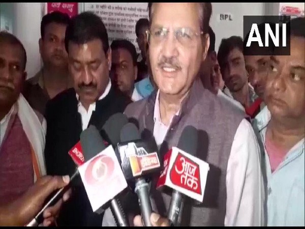 District Magistrate Bundi, Antar Singh Nehra speaking to media on Wednesday. 