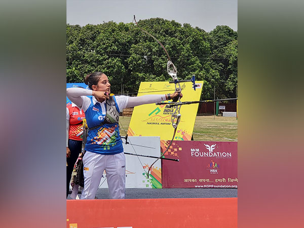 Archer Ridhi Phor in action during KIYG 2021 (Image: SAI/MYAS)
