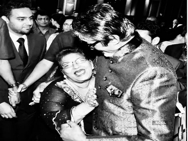 Amitabh Bachchan, Saroj Khan (Image courtesy: Instagram)