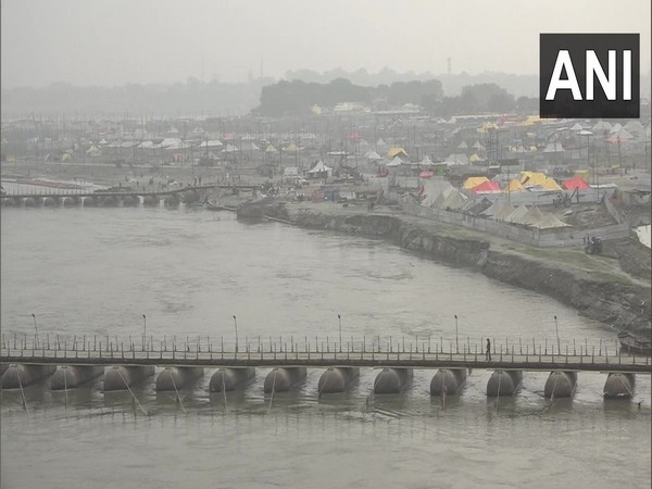 Preparations for Magh Mela in progress (Photo/ANI)