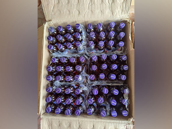 864 kilograms of codeine-based cough syrup seized in the Bhiwandi area (Photo/NCB Mumbai)