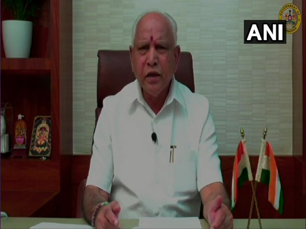Karnataka Chief Minister BS Yediyurappa (file pic/ANI).