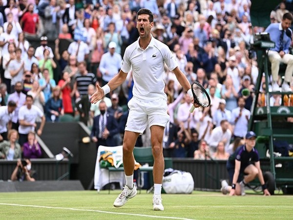 Novak Djokovic (Image: Wimbledon's Twitter)