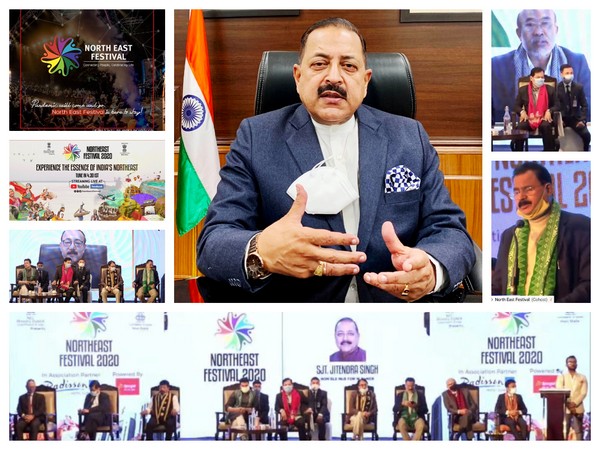 Union Minister Dr Jitendra Singh addressing a virtual event on Saturday. (Image Courtesy: PIB)