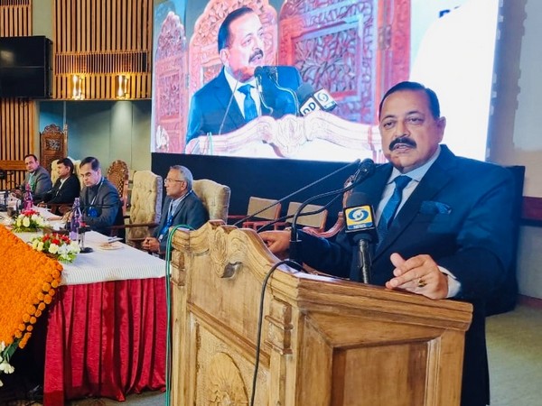 Union Minister Jitendra Singh in Srinagar