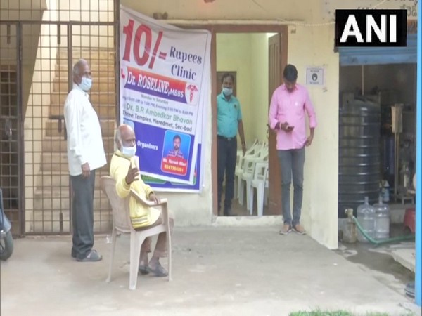 Rs 10 clinic in Hyderabad (Photo/ANI)