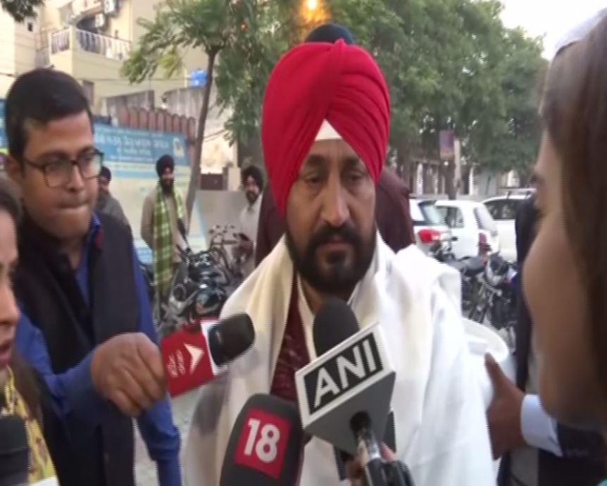 Punjab Chief Minister Charanjit Singh Channi (Photo:ANI)
