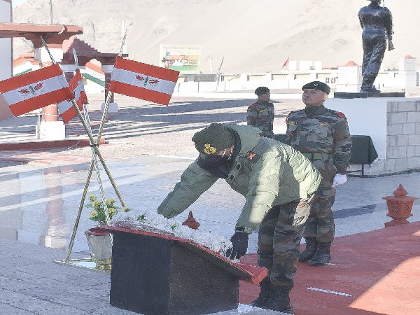 Fire and Fury Corps celebrated Vijay Diwas in commemoration of India's victory in the 1971 War at Leh War Memorial