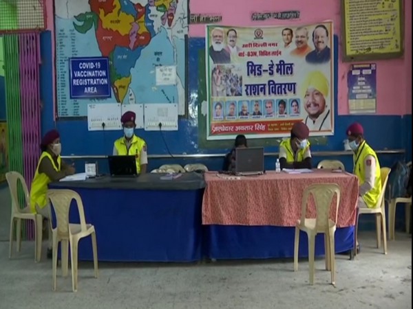 Visuals from vaccination centre (Photo/ANI)