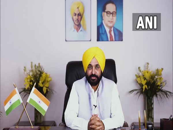 Punjab Chief Minister Bhagwant Mann (Photo/ANI)