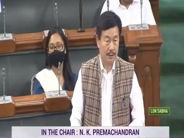 BJP MP Tapir Gao in Lok Sabha