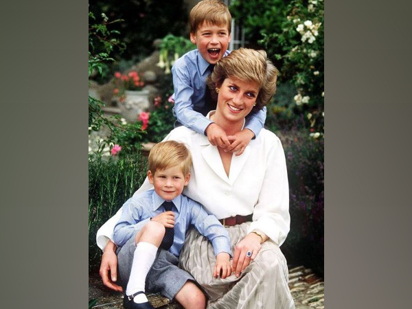 Childhood photo of Prince Harry and Prince William with their mother Princess Diana (Image Source: Instagram)