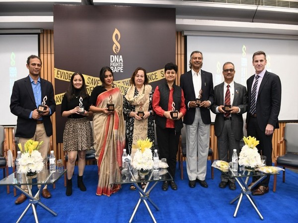 Panellists at the launch of the citizen awareness drive on the role DNA can play in deterring sexual assault and rape.