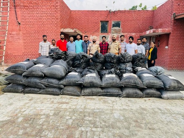  Police recovered 1800 kg of poppy husk from Punjab's Moga on Tuesday.