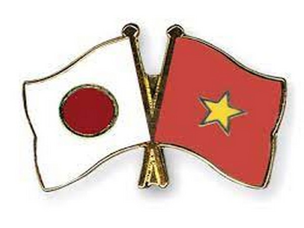 Japan, Vietnam flags