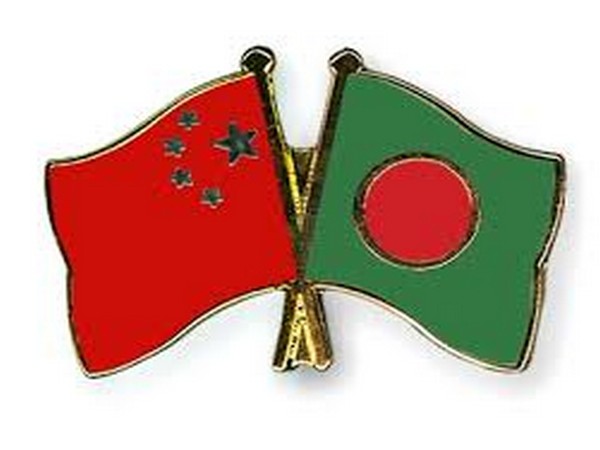 China and Bangladesh flags