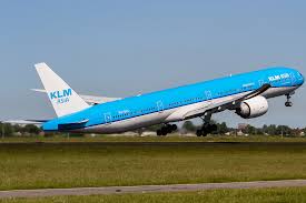 KLM airline plane