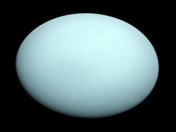 The ice giant Uranus appears to be losing a bit of its atmosphere to space, perhaps siphoned away by the planet's magnetic field.