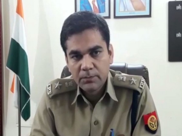 Rampur Superintendent of Police Ajay Sharma speaking to media persons on Wednesday. (Photo/ANI)