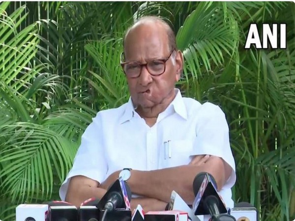 Nationalist Congress Party (NCP) chief Sharad Pawar (File Photo/ANI)