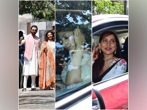 Guests at Farhan Akhtar, Shibani Dandekar's wedding (Image source: Instagram)