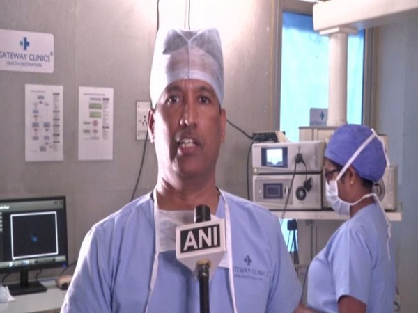 Dr Shendil Kumar speaking to ANI in Coimbatore, Tamil Nadu on Sunday. Photo/ANI