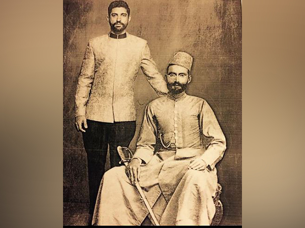 Farhan Akhtar with his great-grandfather (Image Source: Instagram)
