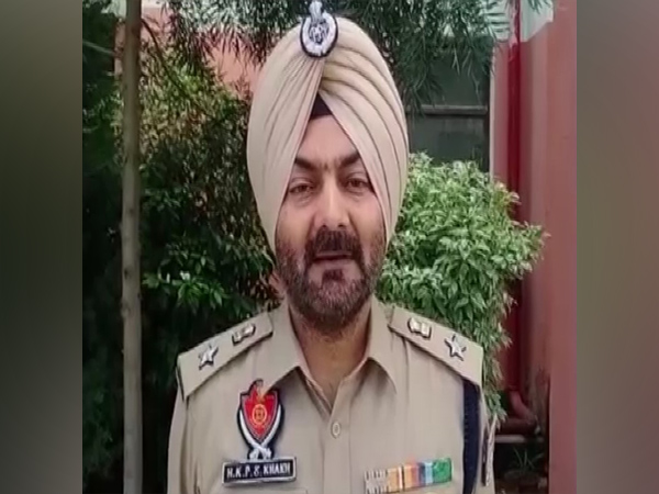 Harkamalpreet Singh, SSP, Pathankot (Photo/ANI)