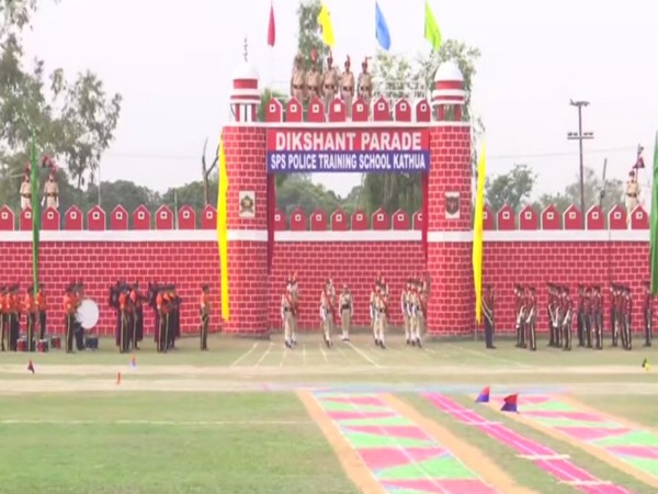 Attestation cum passing out parade held at SPS Police Training School in Kathua (Photo/ANI)
