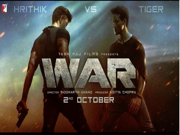 Poster of the film 'WAR' (Image courtesy: Instagram)