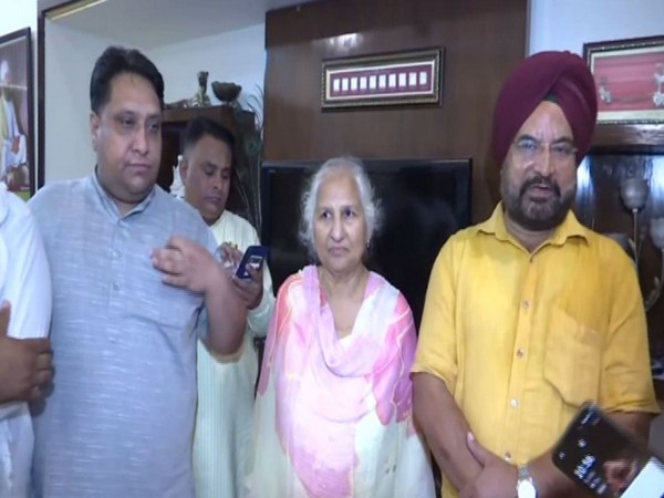 Family members of Punjab CM-designate Charanjit Singh Channi