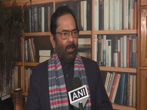 Union Minister Mukhtar Abbas Naqvi (Photo:ANI)