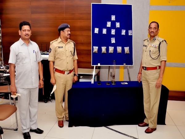 Visual of seized drug and ganja