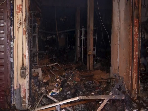 Visual from the spot on late Tuesday evening (Photo:ANI)