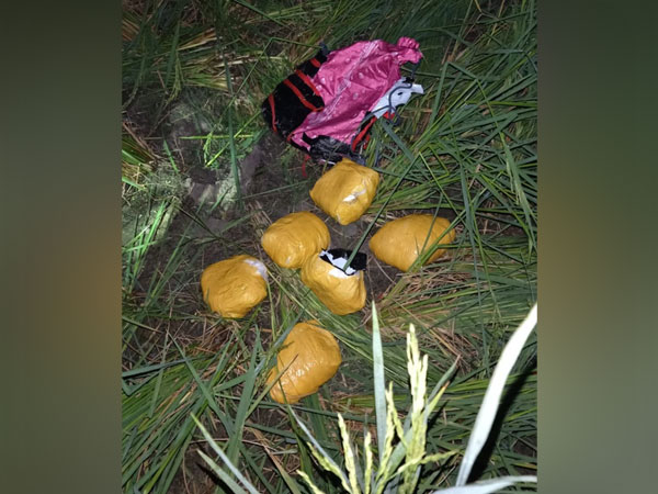 BSF seized six kg of heroin (Photo/ANI)