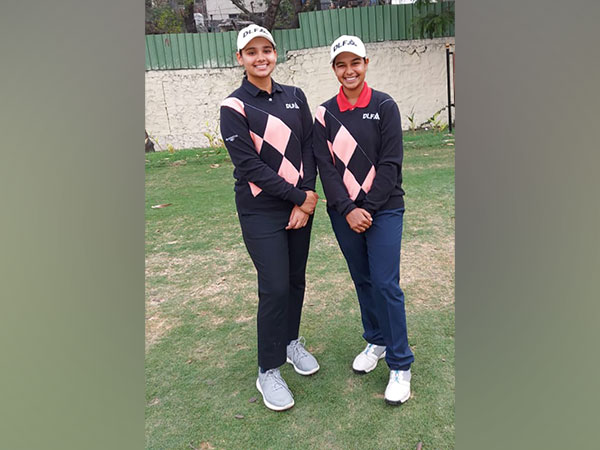 Golfers Hitaashee Bakshi and Jahanvi Bakshi (Image: WPGT)