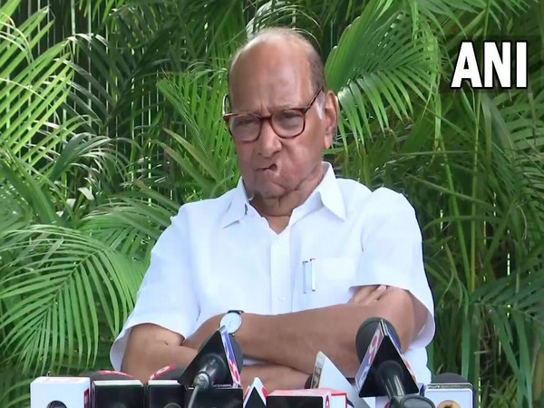 Nationalist Congress Party (NCP) chief Sharad Pawar (Photo/ANI)