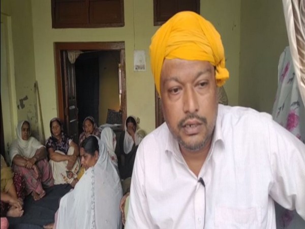 Jatindar Singh, Son of FedEx victim Jaswinder Singh (Photo/ANI)