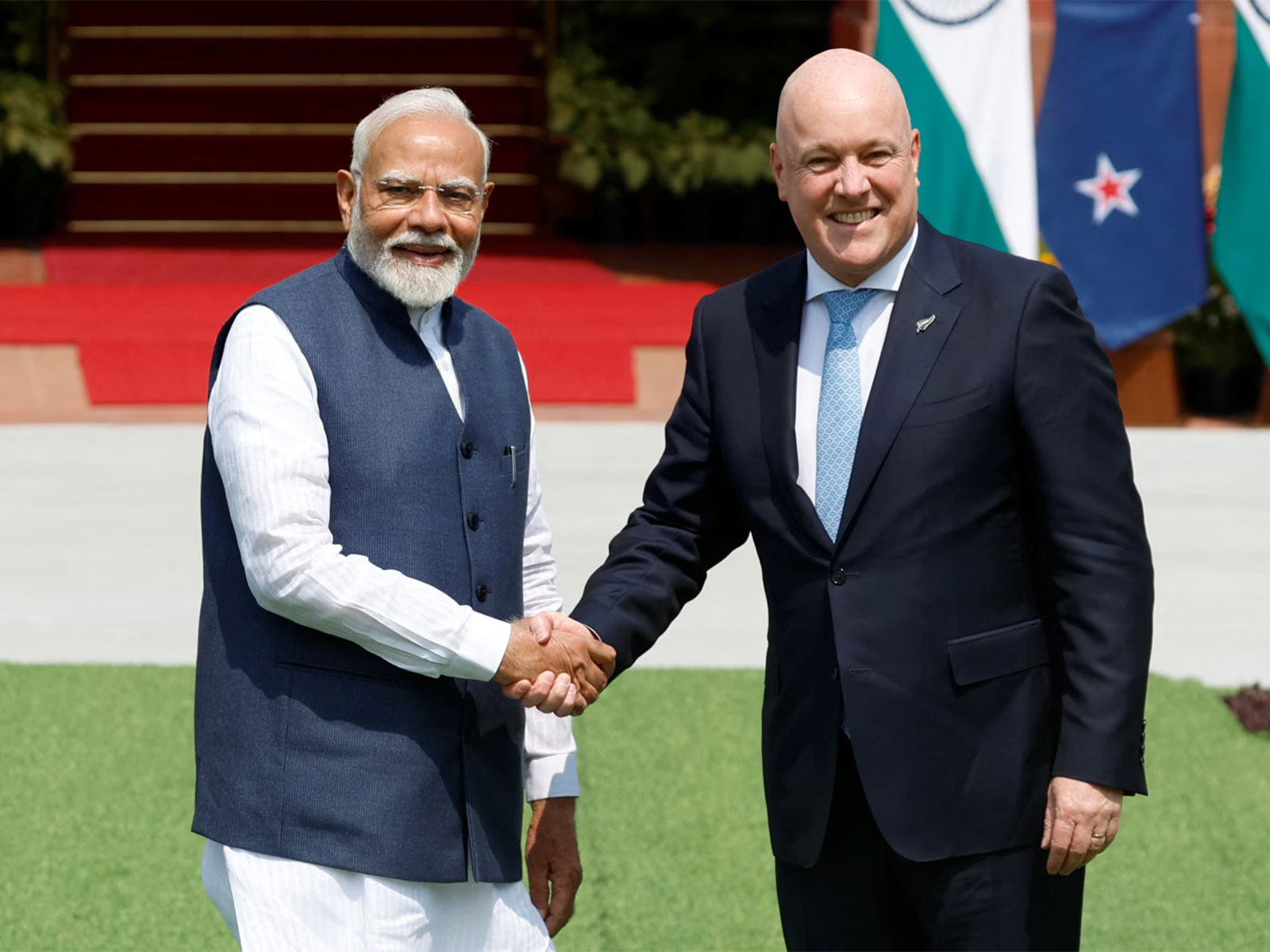 PM Modi and Prime Minister of New Zealand Christopher Luxon (File Image/Reuters)