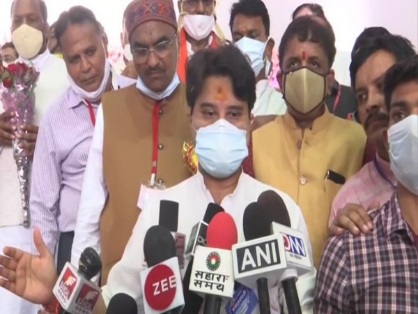 Union Minister Jyotiraditya Scindia (Photo/ANI)