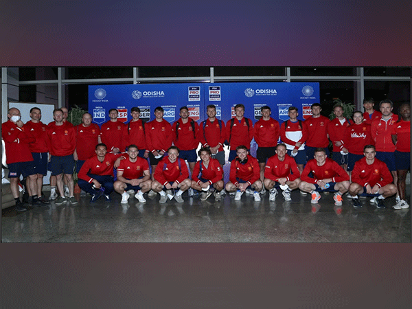 England men's team in Bhubaneswar (Photo/Hockey India)