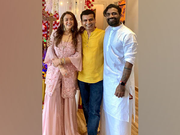 Lizelle D'Souza, Suuraj Sinngh and Remo D'Souza (L to R) (Image source: Instagram)