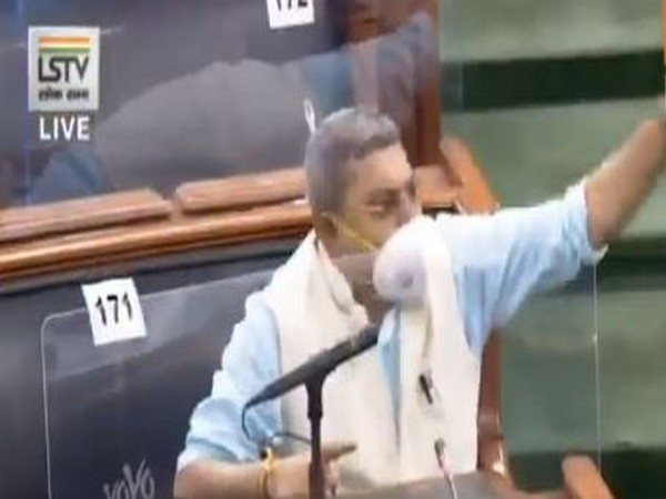 Kalyan Banerjee, Chief Whip of All India Trinamool Congress in Lok Sabha (Photo/LSTV)