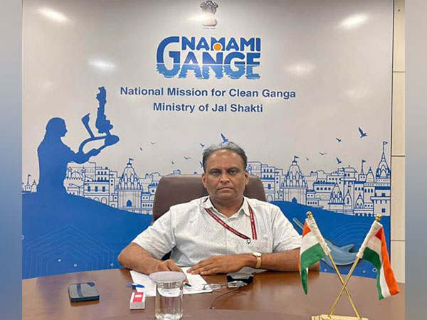 Director General, National Mission for Clean Ganga, G Asok Kumar (Photo/ANI)
