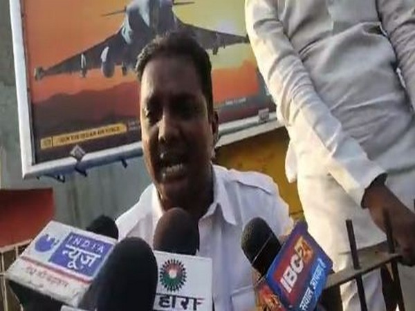 Ajit Borasi, Congress leader and son of Premchand Guddu. (Photo/ANI)