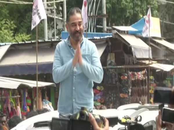 Actor and Makkal Needhi Maiam (MNM) chief Kamal Haasan (Photo ANI)